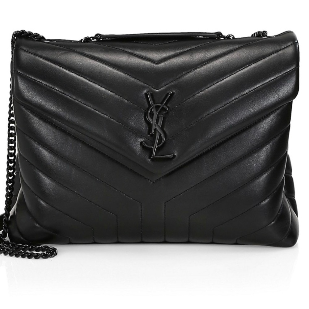 YSl Saint Laurent medium Lou Lou leather shoulder bag
